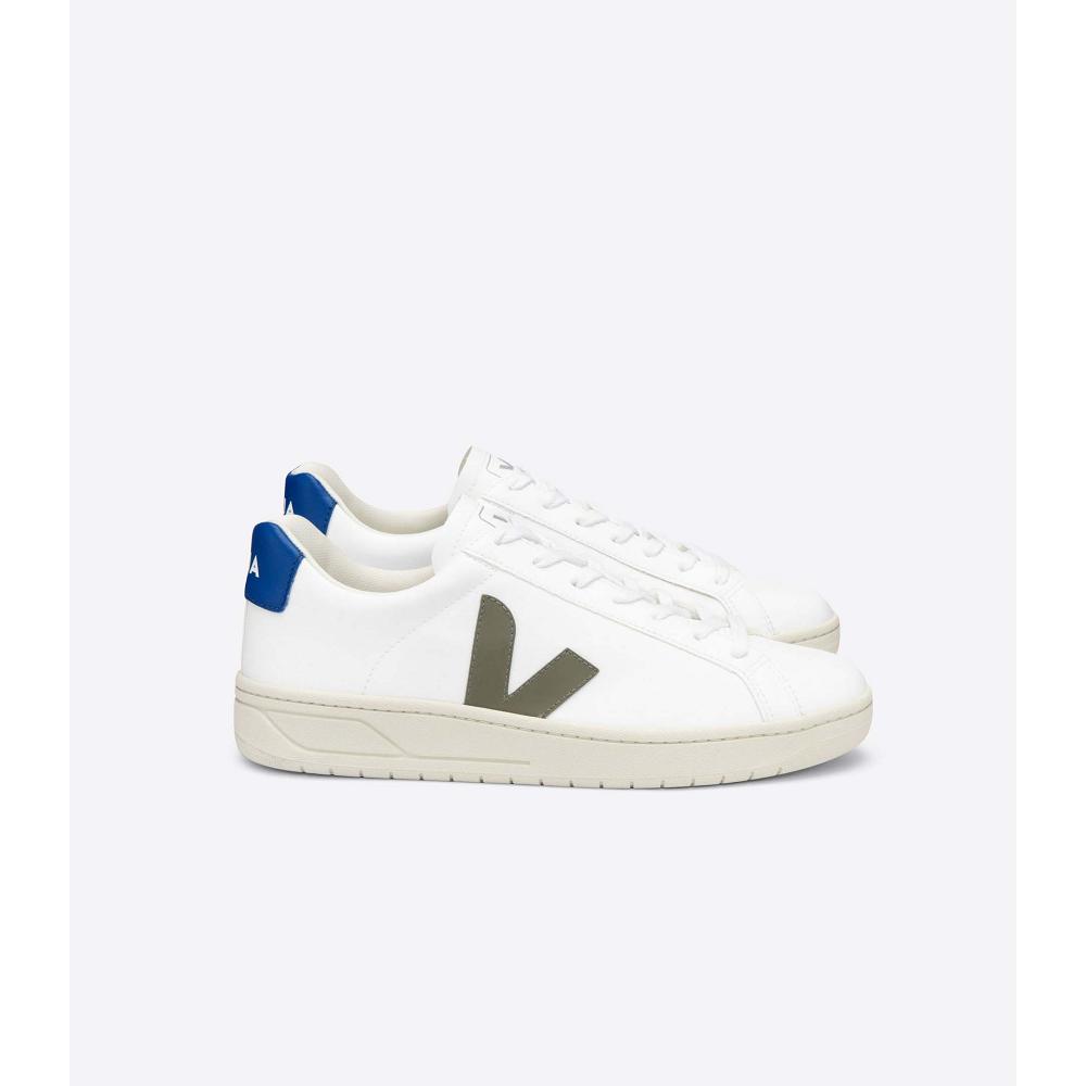 White/Blue Women\'s Veja URCA CWL Shoes | AU 486XYU